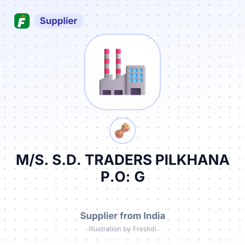 M/S. S.D. TRADERS PILKHANA, P.O: G – summary card, no photo uploaded yet