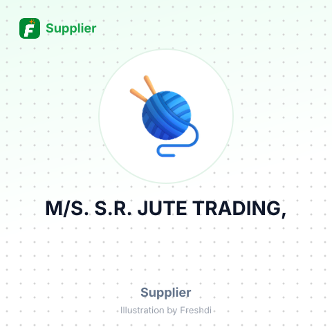 M/S. S.R. JUTE TRADING, – summary card, no photo uploaded yet