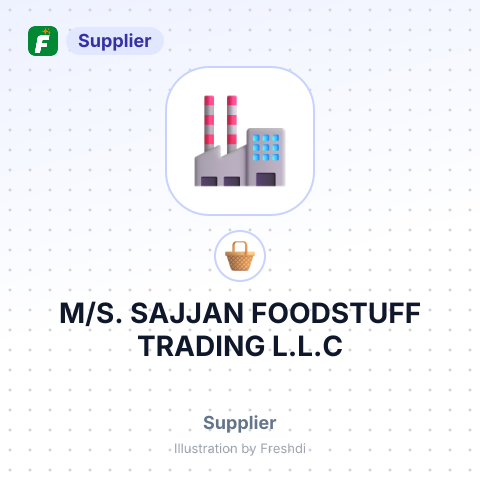 M/S. SAJJAN FOODSTUFF TRADING L.L.C – summary card, no photo uploaded yet