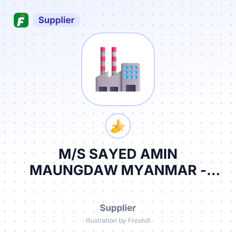 M/S SAYED AMIN MAUNGDAW MYANMAR – summary card, no photo uploaded yet