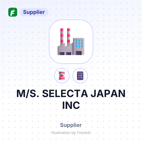 M/S. SELECTA JAPAN INC – summary card, no photo uploaded yet
