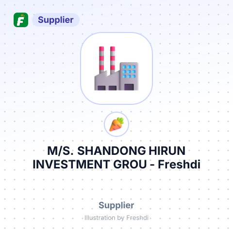 M/S. SHANDONG HIRUN INVESTMENT GROU – summary card, no photo uploaded yet