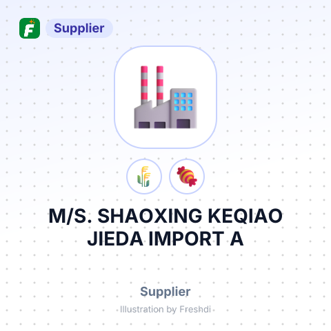M/S. SHAOXING KEQIAO JIEDA IMPORT A – summary card, no photo uploaded yet
