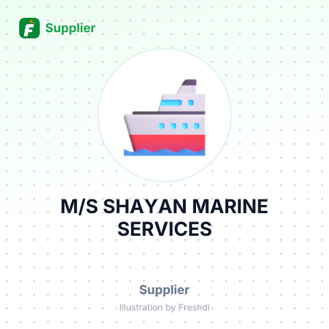 M/S SHAYAN MARINE SERVICES – summary card, no photo uploaded yet