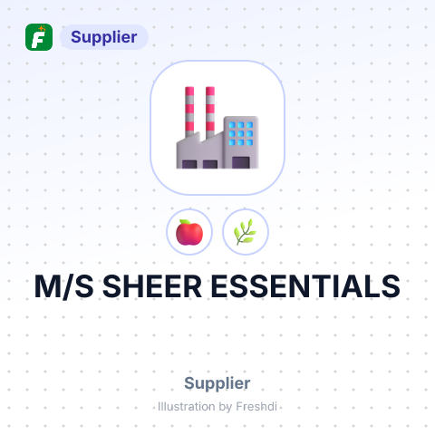 M/S SHEER ESSENTIALS – summary card, no photo uploaded yet