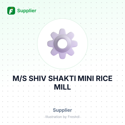 M/S SHIV SHAKTI MINI RICE MILL – summary card, no photo uploaded yet