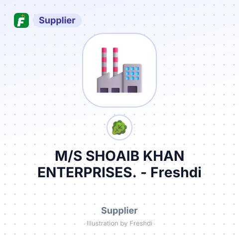 M/S SHOAIB KHAN ENTERPRISES. – summary card, no photo uploaded yet