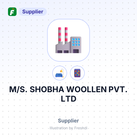 M/S. SHOBHA WOOLLEN PVT. LTD – summary card, no photo uploaded yet