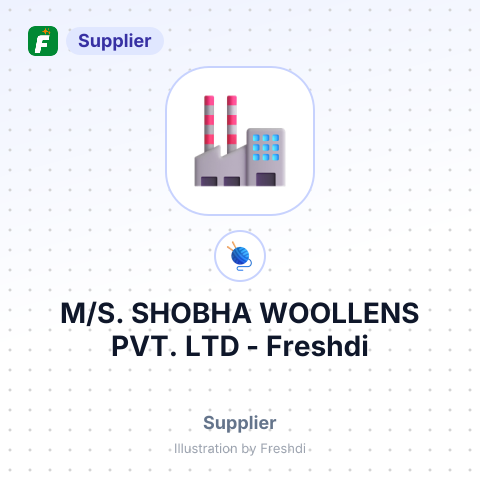 M/S. SHOBHA WOOLLENS PVT. LTD – summary card, no photo uploaded yet