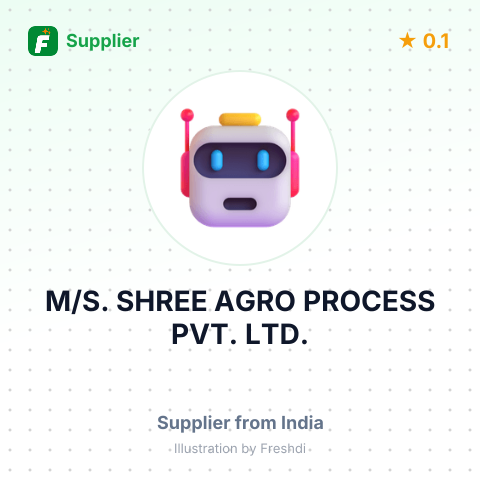 M/S. SHREE AGRO PROCESS PVT. LTD. – summary card, no photo uploaded yet