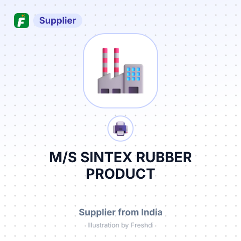 M/S SINTEX RUBBER PRODUCT – summary card, no photo uploaded yet