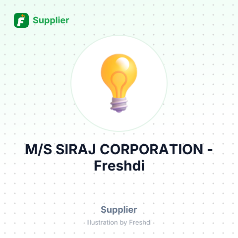 M/S SIRAJ CORPORATION – summary card, no photo uploaded yet