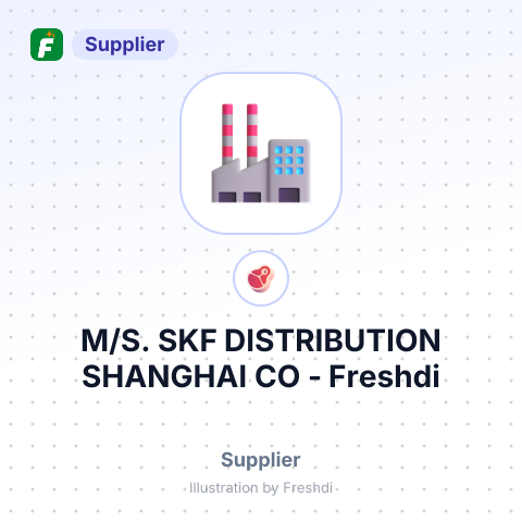 M/S. SKF DISTRIBUTION SHANGHAI CO – summary card, no photo uploaded yet