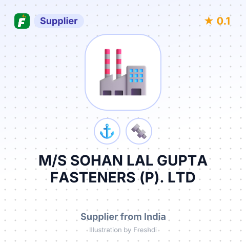 M/S SOHAN LAL GUPTA FASTENERS (P). LTD – summary card, no photo uploaded yet