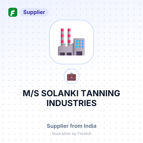 M/S SOLANKI TANNING INDUSTRIES – summary card, no photo uploaded yet