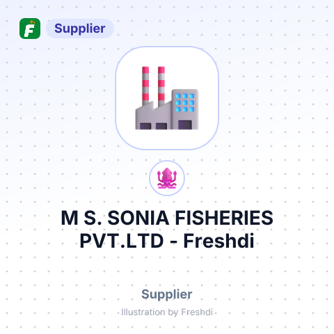 M S. SONIA FISHERIES PVT.LTD – summary card, no photo uploaded yet
