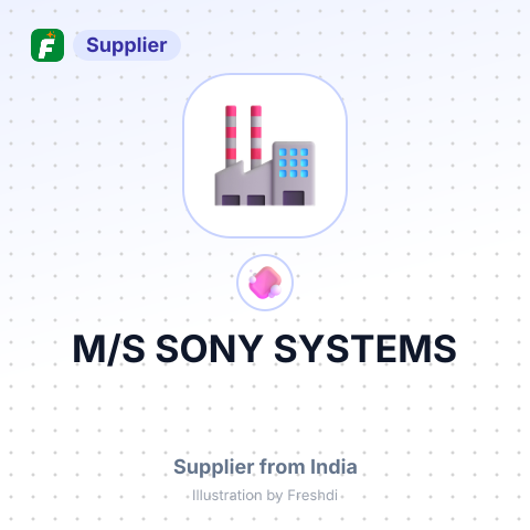M/S SONY SYSTEMS – summary card, no photo uploaded yet