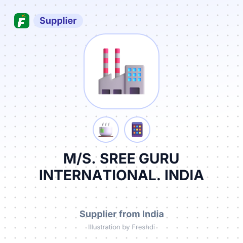 M/S. SREE GURU INTERNATIONAL. INDIA – summary card, no photo uploaded yet
