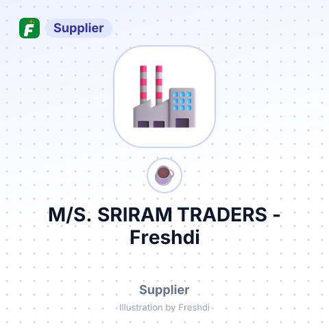 M/S. SRIRAM TRADERS – summary card, no photo uploaded yet
