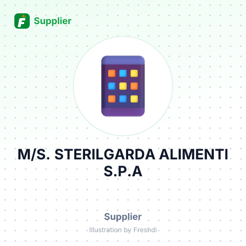 M/S. STERILGARDA ALIMENTI S.P.A – summary card, no photo uploaded yet