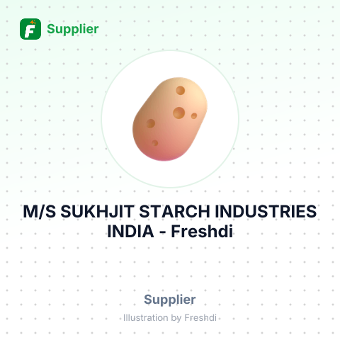 M/S SUKHJIT STARCH INDUSTRIES INDIA – summary card, no photo uploaded yet