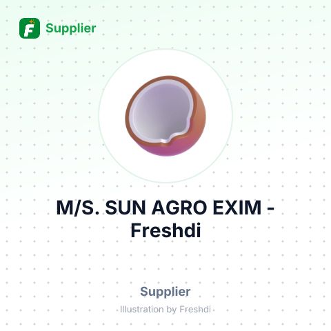 M/S. SUN AGRO EXIM – summary card, no photo uploaded yet