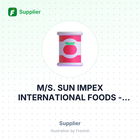 M/S. SUN IMPEX INTERNATIONAL FOODS – summary card, no photo uploaded yet