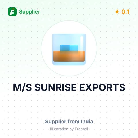 M/S SUNRISE EXPORTS – summary card, no photo uploaded yet