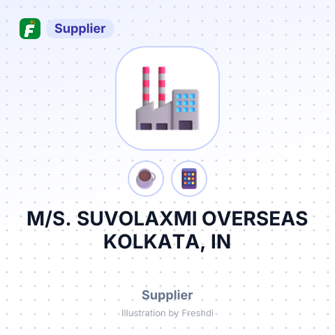 M/S. SUVOLAXMI OVERSEAS KOLKATA, IN – summary card, no photo uploaded yet