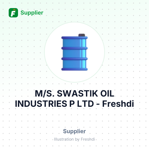 M/S. SWASTIK OIL INDUSTRIES P LTD – summary card, no photo uploaded yet
