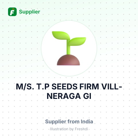 M/S. T.P SEEDS FIRM VILL-NERAGA GI – summary card, no photo uploaded yet