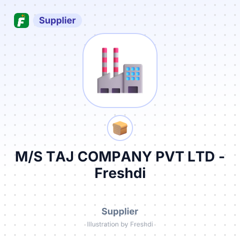 M/S TAJ COMPANY PVT LTD – summary card, no photo uploaded yet