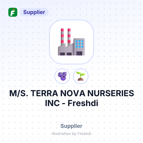 M/S. TERRA NOVA NURSERIES INC – summary card, no photo uploaded yet