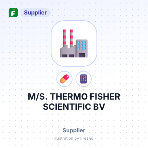 M/S. THERMO FISHER SCIENTIFIC BV – summary card, no photo uploaded yet