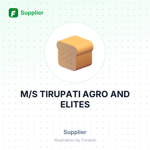 M/S TIRUPATI AGRO AND ELITES – summary card, no photo uploaded yet