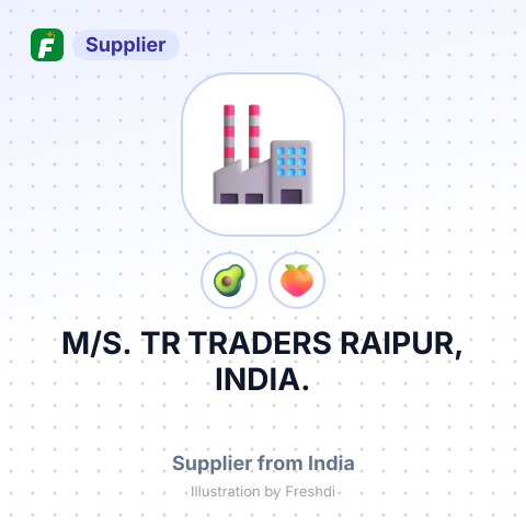 M/S. TR TRADERS RAIPUR, INDIA. – summary card, no photo uploaded yet