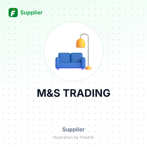 M&S TRADING – summary card, no photo uploaded yet