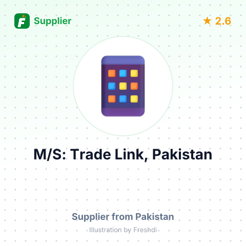 M/S: Trade Link, Pakistan  – summary card, no photo uploaded yet