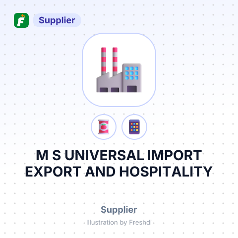 M S UNIVERSAL IMPORT EXPORT AND HOSPITALITY – summary card, no photo uploaded yet