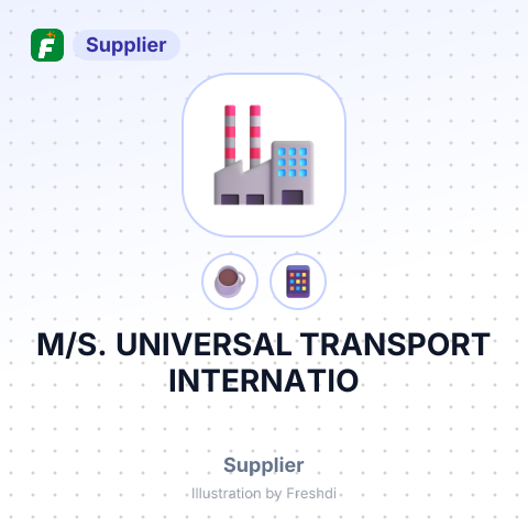 M/S. UNIVERSAL TRANSPORT INTERNATIO – summary card, no photo uploaded yet