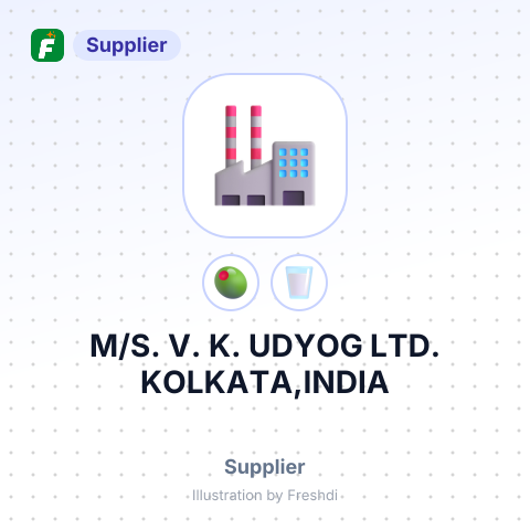 M/S. V. K. UDYOG LTD. KOLKATA,INDIA – summary card, no photo uploaded yet