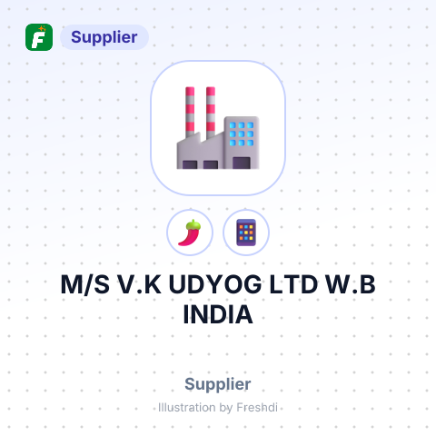 M/S V.K UDYOG LTD W.B INDIA – summary card, no photo uploaded yet