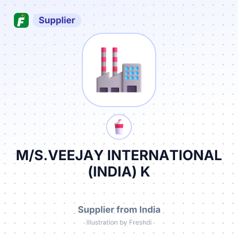M/S.VEEJAY INTERNATIONAL (INDIA), K – summary card, no photo uploaded yet