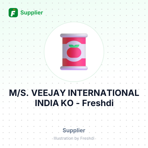 M/S. VEEJAY INTERNATIONAL INDIA KO – summary card, no photo uploaded yet