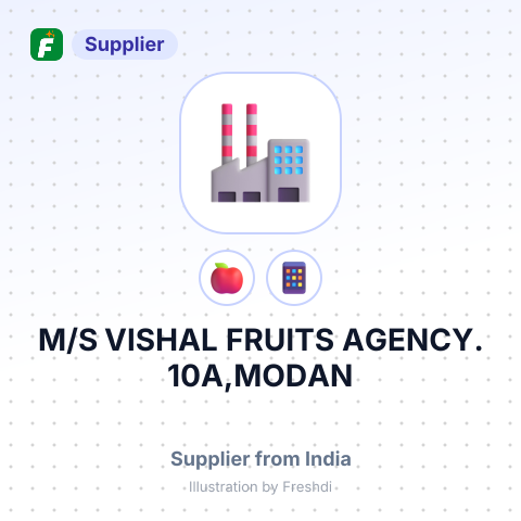 M/S VISHAL FRUITS AGENCY. 10A,MODAN – summary card, no photo uploaded yet