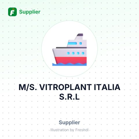 M/S. VITROPLANT ITALIA S.R.L – summary card, no photo uploaded yet