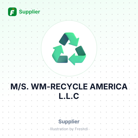 M/S. WM-RECYCLE AMERICA L.L.C – summary card, no photo uploaded yet