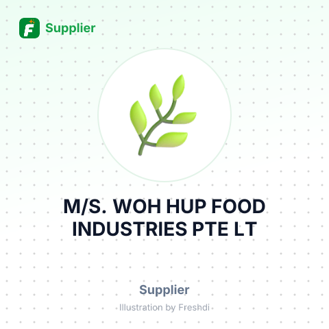 M/S. WOH HUP FOOD INDUSTRIES PTE LT – summary card, no photo uploaded yet