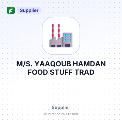 M/S. YAAQOUB HAMDAN FOOD STUFF TRAD – summary card, no photo uploaded yet