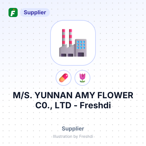M/S. YUNNAN AMY FLOWER C0., LTD – summary card, no photo uploaded yet